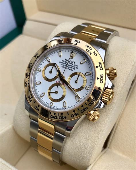 daytona rolex gold and silver